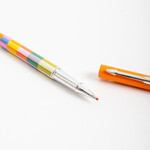 Boligrafo Fw Color Block C/tapa Y Estuche 201422 Naranja/esc